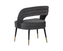 Sunpan Cassidy Dining Chair - Polo Club Kohl Grey