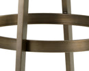 Sunpan Arizona Swivel Counter Stool - Castillo Black/Castillo Cream