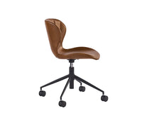 Sunpan Arabella Office Chair - Bravo Cognac/Bravo Portabella