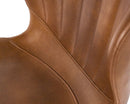 Sunpan Arabella Office Chair - Bravo Cognac/Bravo Portabella