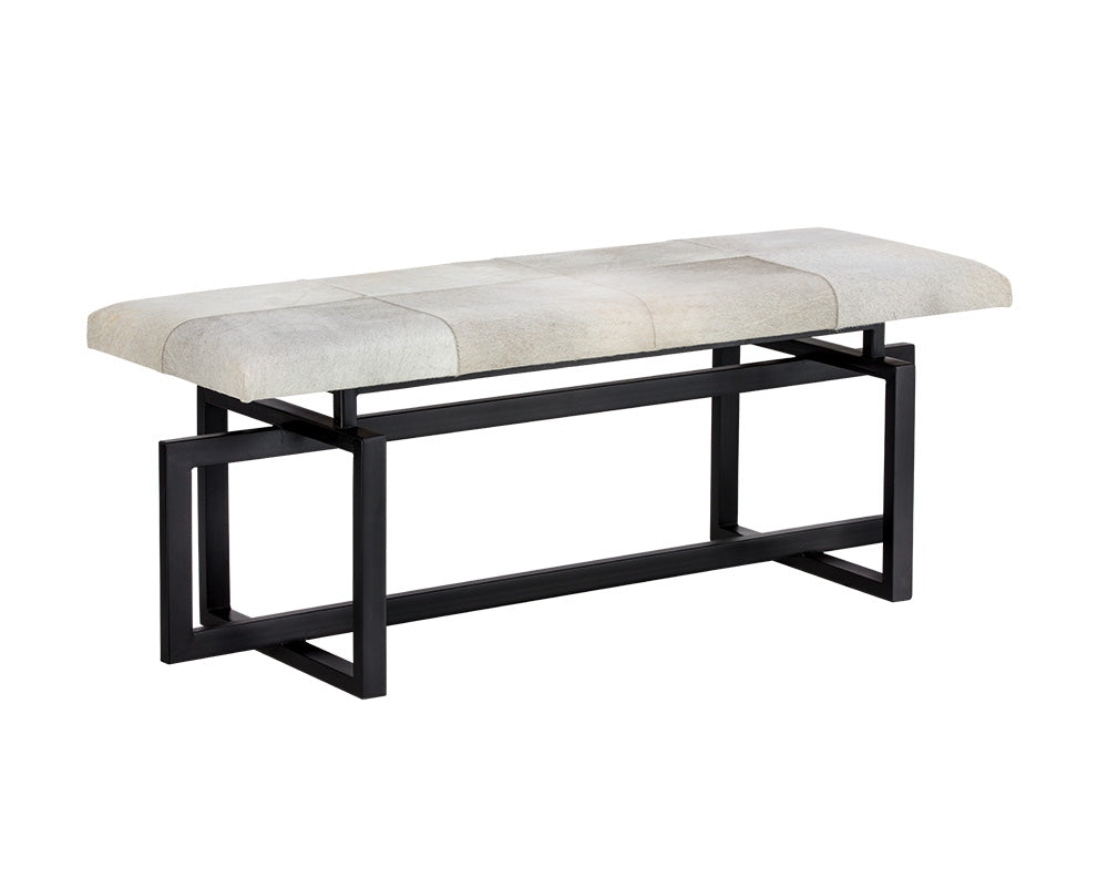 Sunpan Pilar Bench - Grey