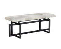 Sunpan Pilar Bench - Grey