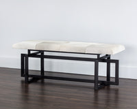 Sunpan Pilar Bench - Grey