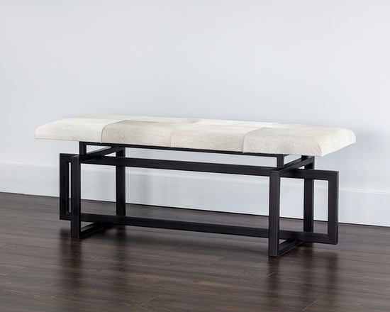 Sunpan Pilar Bench - Grey