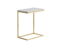 Sunpan Amell End Table - White