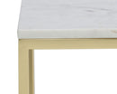 Sunpan Amell End Table - White