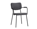 SUNPAN Cullen Dining Armchair - Polo Club Kohl Grey/Polo Club Stone