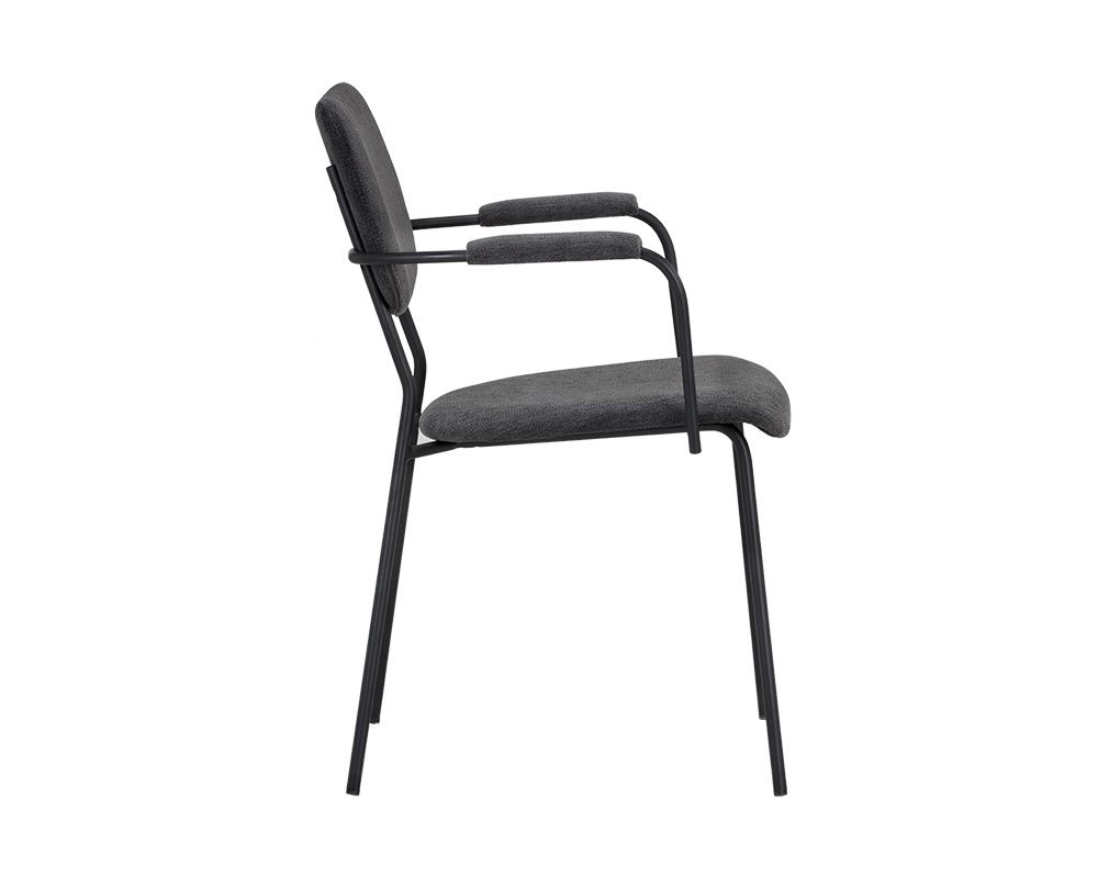 SUNPAN Cullen Dining Armchair - Polo Club Kohl Grey/Polo Club Stone