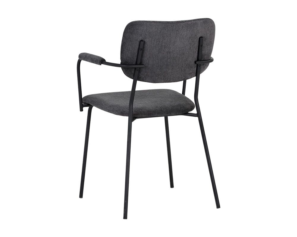 SUNPAN Cullen Dining Armchair - Polo Club Kohl Grey/Polo Club Stone
