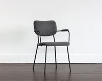 SUNPAN Cullen Dining Armchair - Polo Club Kohl Grey/Polo Club Stone