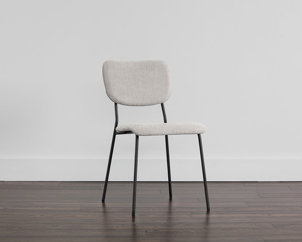 Sunpan Cullen Dining Chair - Polo Club Kohl Grey/Stone