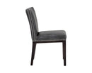 Sunpan Vintage Dining Chair - Castillo Cream/Coal Black/Cream/Havana Dark Brown/Ink Blue/Linen/Overcast Grey