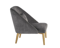 Sunpan Riley Lounge Chair - Polo Club Kohl Grey/Stone
