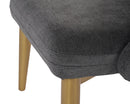 Sunpan Riley Lounge Chair - Polo Club Kohl Grey/Stone