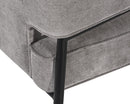 Sunpan Derome Dining Armchair - Bravo Admiral/Portabella/Polo Club Stone