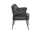 Sunpan Derome Dining Armchair - Bravo Admiral/Portabella/Polo Club Stone