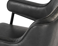 Sunpan Derome Dining Armchair - Bravo Admiral/Portabella/Polo Club Stone