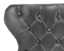 Sunpan Ariana Swivel Barstool - Havana Dark Brown/Overcast Grey
