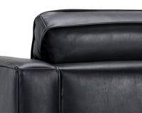 Sunpan Donnie Armchair - Coal Black/Dark Grey/Havana Dark Brown/Light Grey/Tobacco Tan
