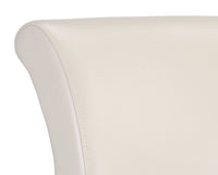 SUNPAN Hamlet Swivel Counter Stool - Castillo Cream/Havana Dark Brown