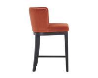 Sunpan Hayden Counter Stool - Autumn Orange/Bravo Cream/Bravo Portabella/Marble/Metropolis Blue/Quarry