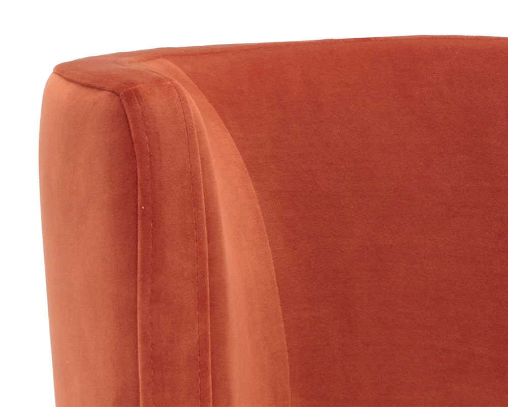 Sunpan Hayden Counter Stool - Autumn Orange/Bravo Cream/Bravo Portabella/Marble/Metropolis Blue/Quarry