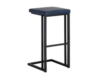 Sunpan Boone Barstool - Black - Bravo Admiral, Bravo Cognac, Bravo Cream, Champagne Gold - Onyx