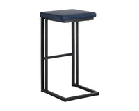 Sunpan Boone Barstool - Black - Bravo Admiral, Bravo Cognac, Bravo Cream, Champagne Gold - Onyx