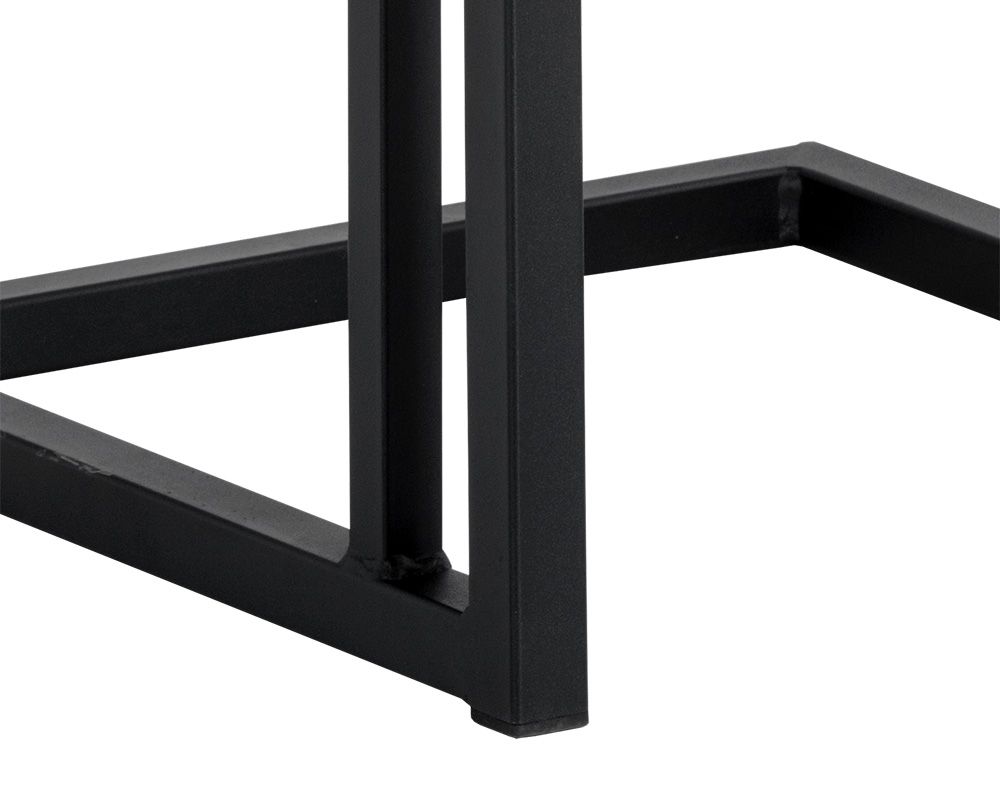 Sunpan Boone Barstool - Black - Bravo Admiral, Bravo Cognac, Bravo Cream, Champagne Gold - Onyx