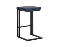 Sunpan Boone Counter Stool - Black - Bravo Admiral, Bravo Cognac, Bravo Cream, Champagne Gold - Onyx - Set of Two