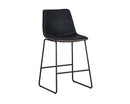 SUNPAN Cal Counter Stool - Antique Black, Brown, Grey - Set of TWO