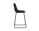 SUNPAN Cal Counter Stool - Antique Black, Brown, Grey - Set of TWO