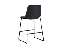 SUNPAN Cal Counter Stool - Antique Black, Brown, Grey - Set of TWO