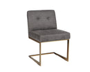 Sunpan Virelles Dining Chair - Bravo Black/Zenith Graphite Grey/Zenith Soft Grey