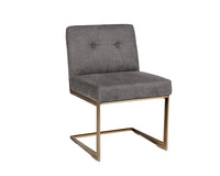 Sunpan Virelles Dining Chair - Bravo Black/Zenith Graphite Grey/Zenith Soft Grey
