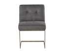 Sunpan Virelles Dining Chair - Bravo Black/Zenith Graphite Grey/Zenith Soft Grey