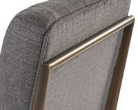 Sunpan Virelles Dining Chair - Bravo Black/Zenith Graphite Grey/Zenith Soft Grey