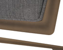 Sunpan Virelles Dining Chair - Bravo Black/Zenith Graphite Grey/Zenith Soft Grey