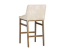 Sunpan Halden Barstool - Bravo Cream/Bravo Metal/Vintage Black/Vintage Blue/Vintage Cognac