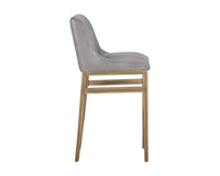 Sunpan Halden Barstool - Bravo Cream/Bravo Metal/Vintage Black/Vintage Blue/Vintage Cognac