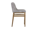 Sunpan Halden Counter Stool - Beige Linen/Bravo Cream/Bravo Metal/Vintage Black/Vintage Blue/Vintage Cognac