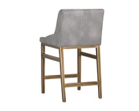 Sunpan Halden Counter Stool - Beige Linen/Bravo Cream/Bravo Metal/Vintage Black/Vintage Blue/Vintage Cognac