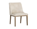 Sunpan Halden Dining Chair - Beige Linen/Bravo Cream/Bravo Metal/Vintage Black/Vintage Blue/Vintage Cognac-Set of Two