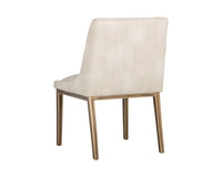 Sunpan Halden Dining Chair - Beige Linen/Bravo Cream/Bravo Metal/Vintage Black/Vintage Blue/Vintage Cognac-Set of Two