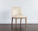 Sunpan Halden Dining Chair - Beige Linen/Bravo Cream/Bravo Metal/Vintage Black/Vintage Blue/Vintage Cognac-Set of Two