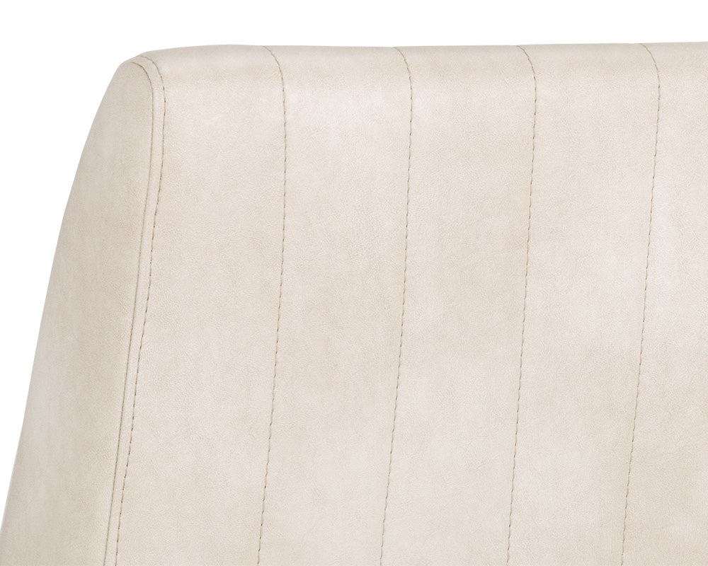 Sunpan Halden Dining Chair - Beige Linen/Bravo Cream/Bravo Metal/Vintage Black/Vintage Blue/Vintage Cognac-Set of Two
