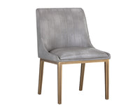 Sunpan Halden Dining Chair - Beige Linen/Bravo Cream/Bravo Metal/Vintage Black/Vintage Blue/Vintage Cognac-Set of Two