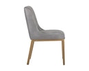 Sunpan Halden Dining Chair - Beige Linen/Bravo Cream/Bravo Metal/Vintage Black/Vintage Blue/Vintage Cognac-Set of Two