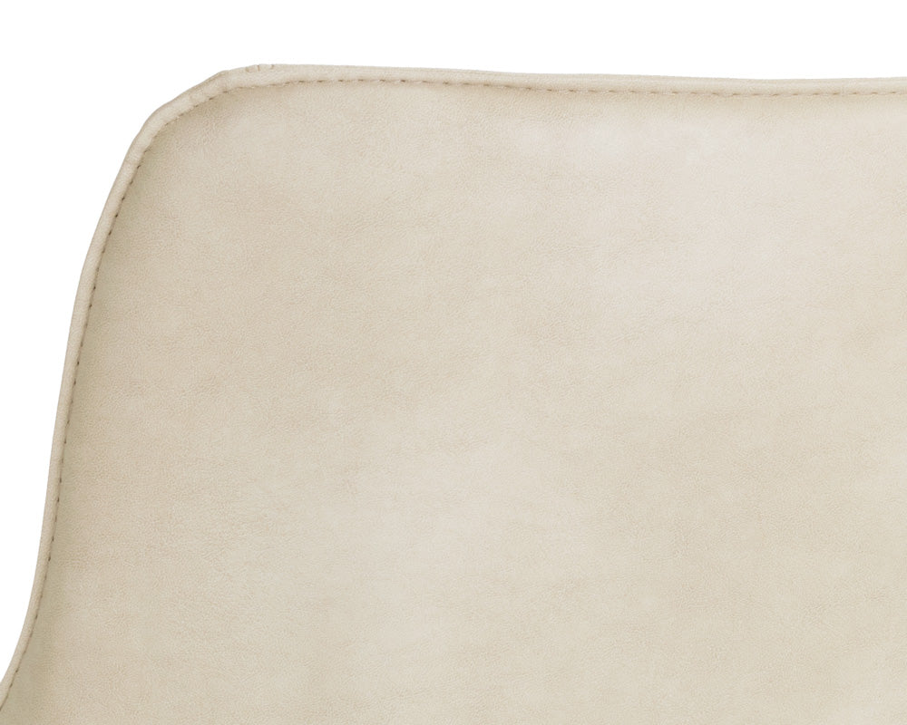 Sunpan Franklin Dining Armchair - Beige Linen/Bravo Cream/ Vintage Black/Vintage Blue