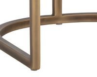 Sunpan Florence Dining Chair - Abbington Black/Piccolo Pebble/Piccolo Prosecco